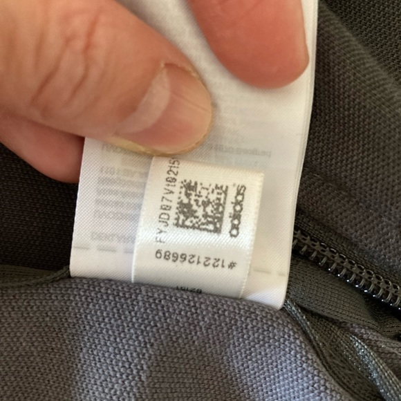 Adidas Zip up Embroidery track jacket XSmall Women's - Picture 6 of 7